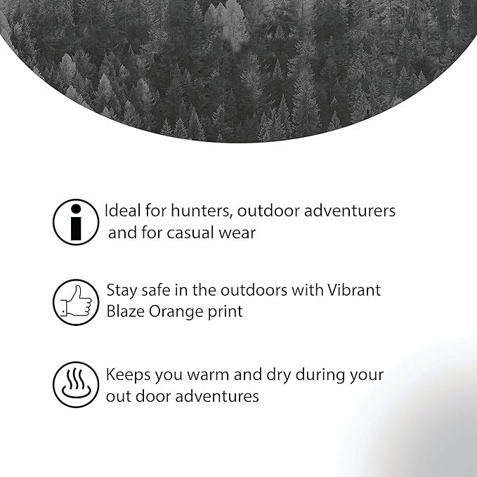 Youth Hoodie Pullover Sweatshirt in Blaze Orange