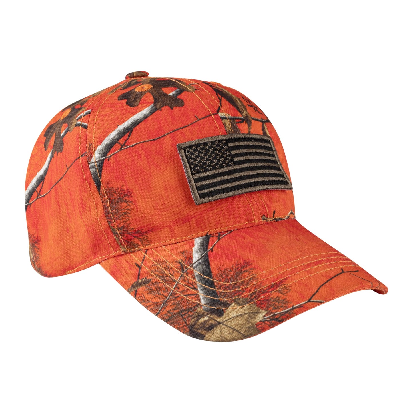 Youth Baseball Cap with Embroidered Antlers Logo