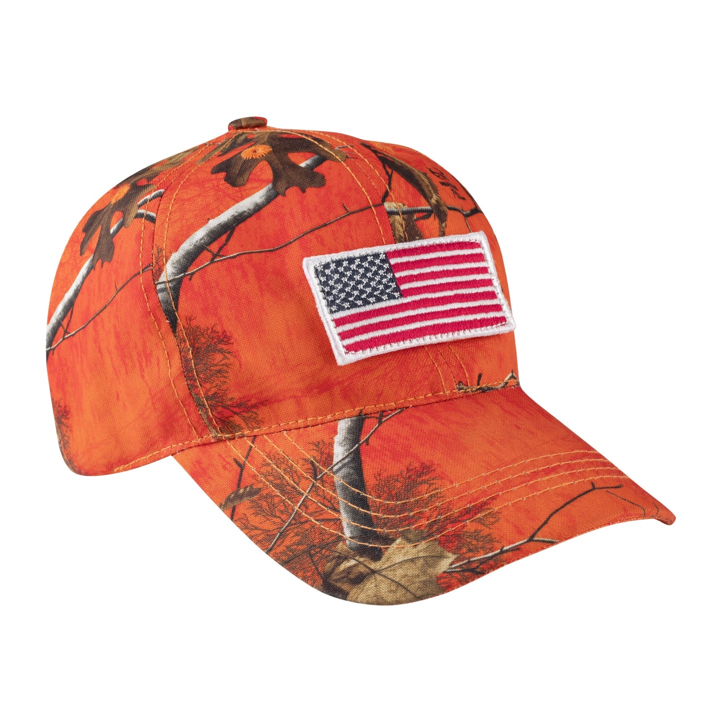 Youth Baseball Cap with Embroidered Antlers Logo