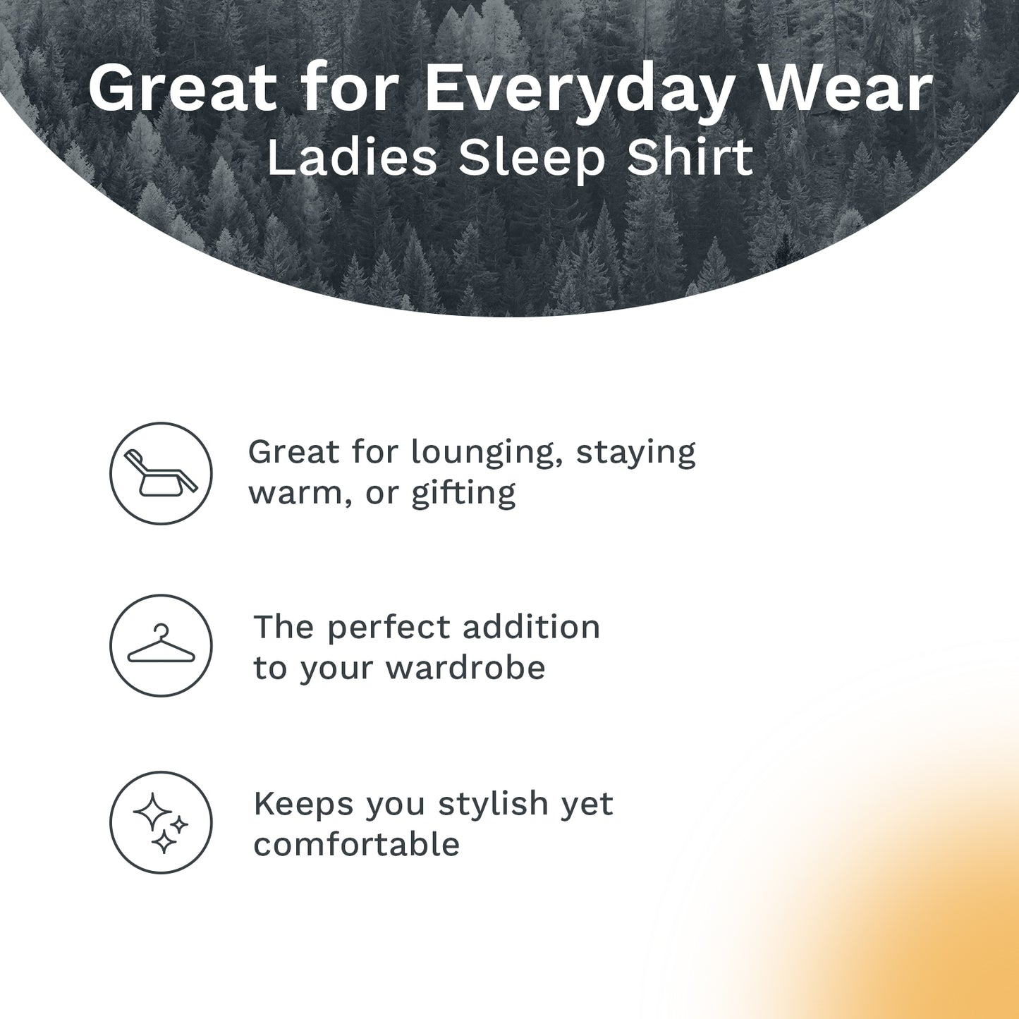 Mooselander - Ladies' Sleep Shirts, Comfy Shirts for Women with Realtree Camo Print, Breathable Adult