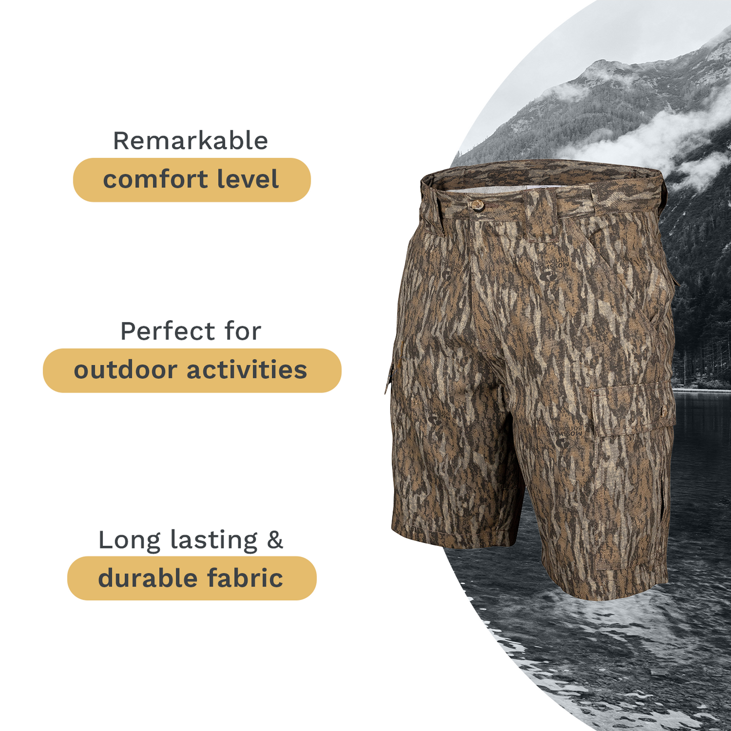 Men's Cargo Short in MO New Bottomland