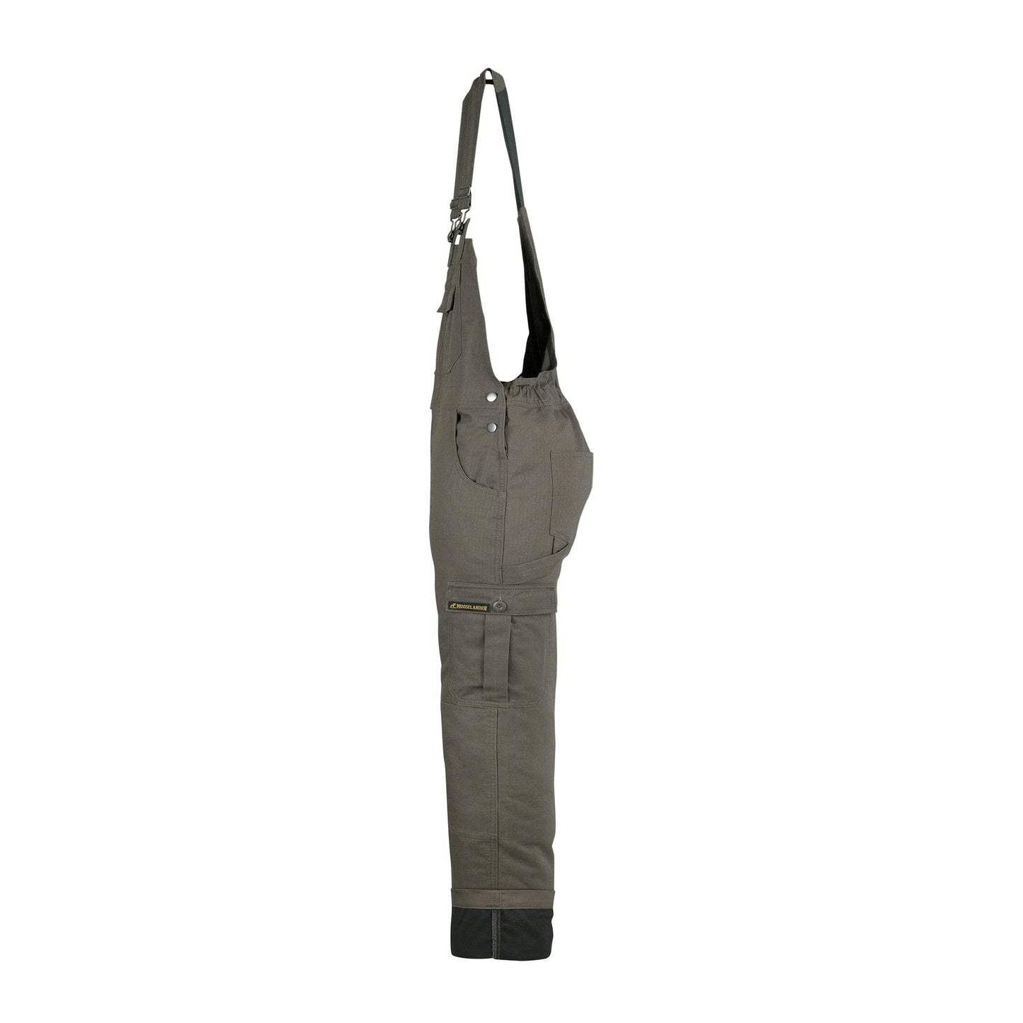 Mooselander - Mens Fleece Lined Bib Overall, Perfect for Multiple Use, Hunting Bib, Outdoor Bib, Workplace Bib