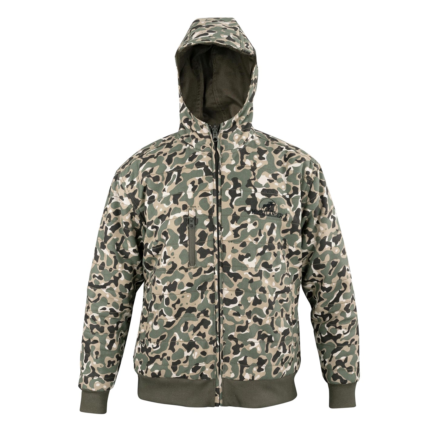 Mooselander - Youth Reversible Full Zip Jacket, Hunting Camo Jacket for Kids and Teens, Versatile and Fashionable Full Zip Hoodie, Premium Hunting Apparel