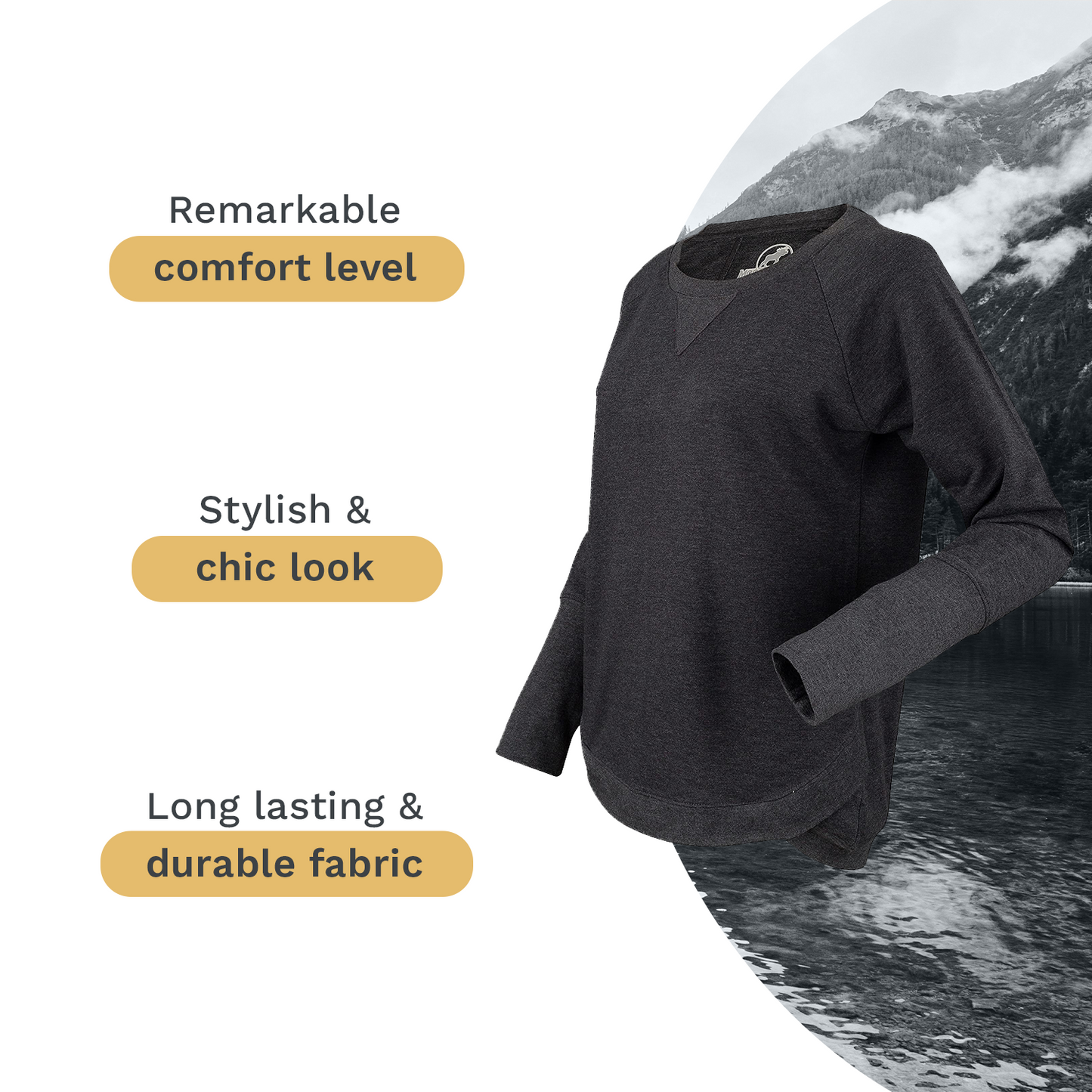 MOOSELANDER - Ladies Yorkville Pullover Sweatshirt