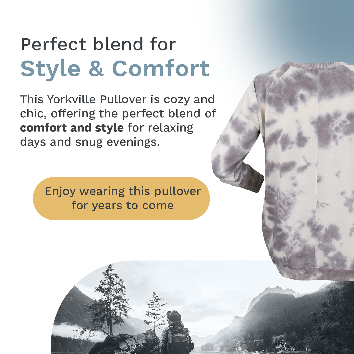 MOOSELANDER - Ladies Yorkville Pullover Sweatshirt