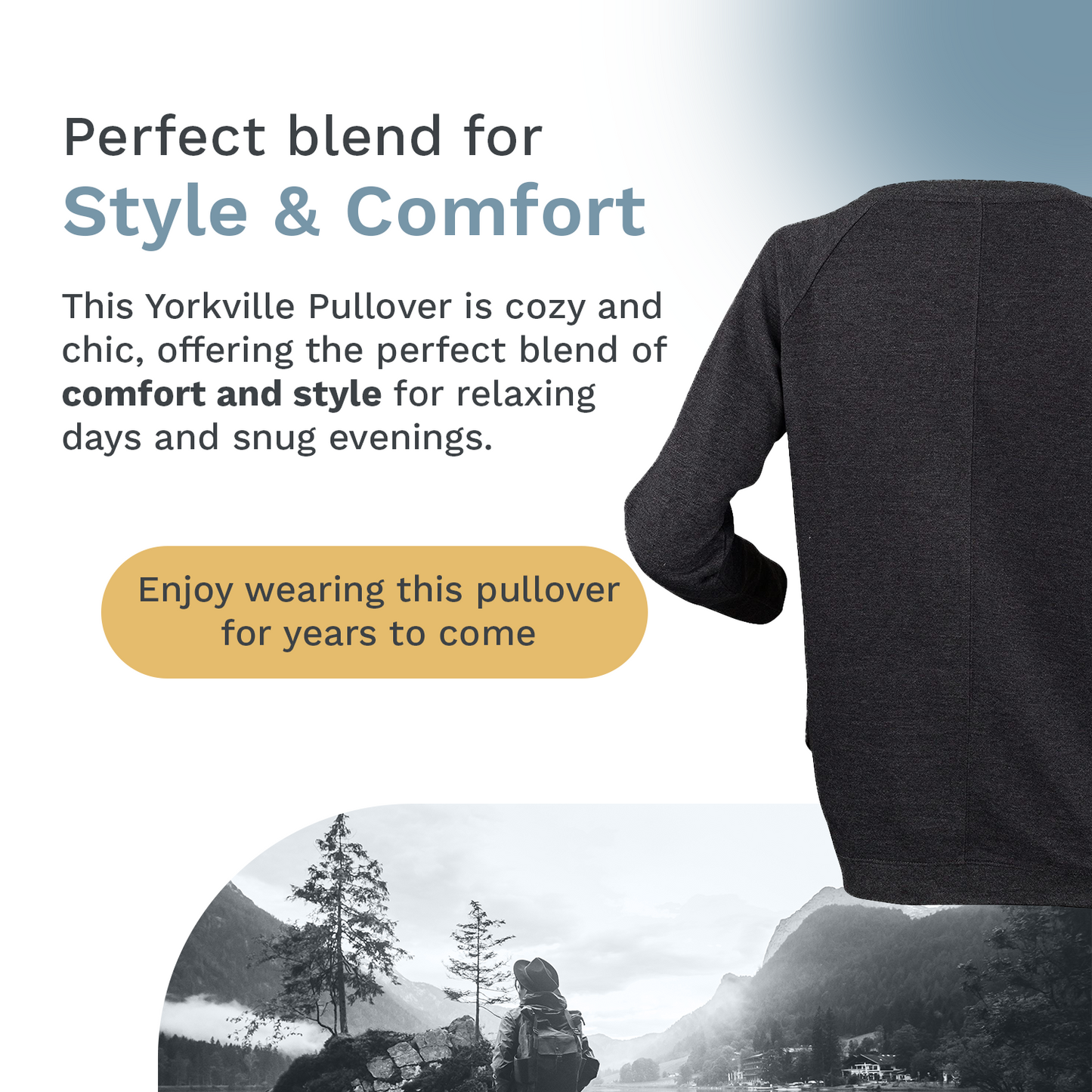 MOOSELANDER - Ladies Yorkville Pullover Sweatshirt