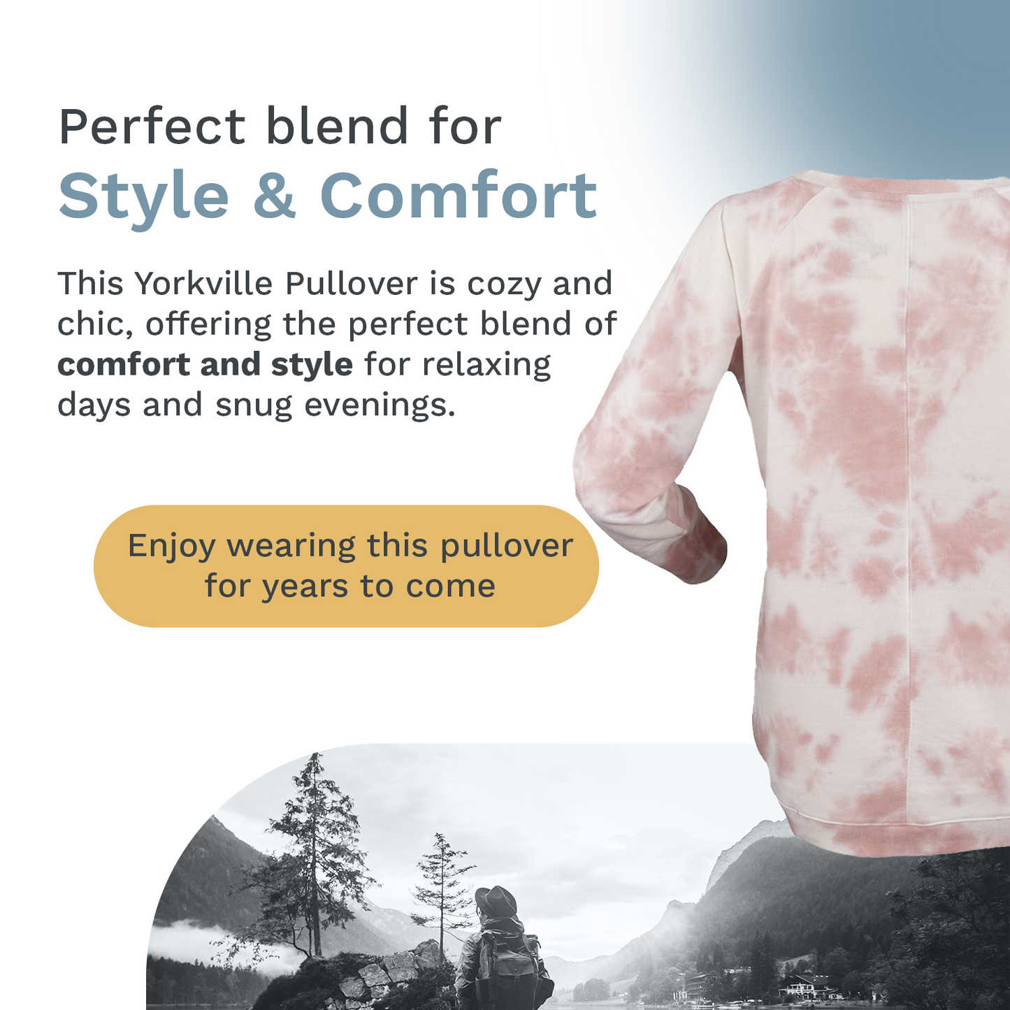 MOOSELANDER - Ladies Yorkville Pullover Sweatshirt