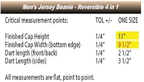 Men's Reversible Beanie in Realtree Max 5 Camo Print