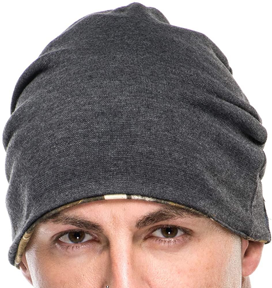 Men's Reversible Beanie in Realtree Max 5 Camo Print