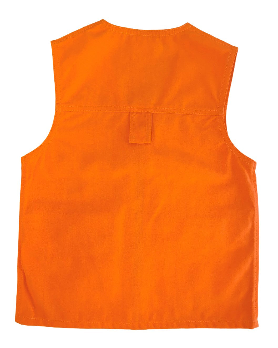 Mooselander Youth Safety Zip Vest in Blaze Orange, Outdoor Vest, Perfect for Hunting