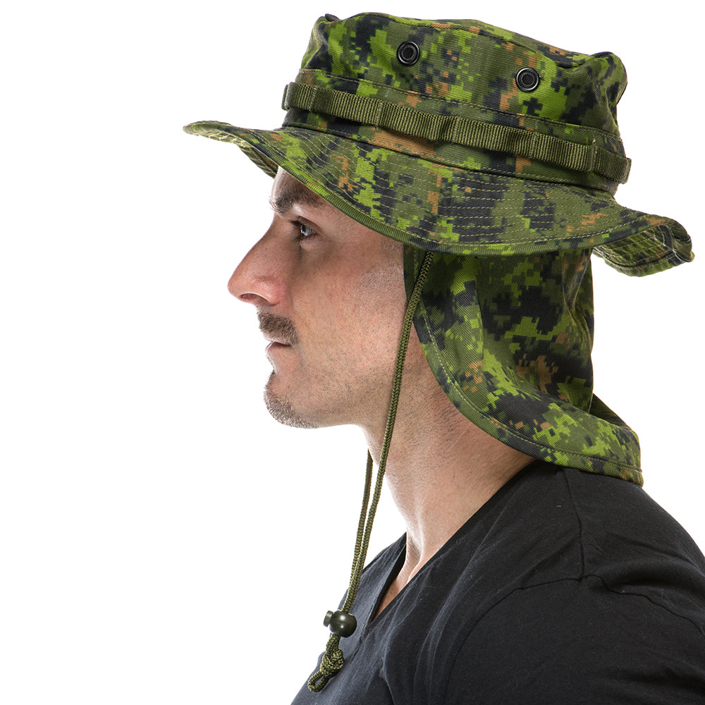 Men's Boonie Hat with Removable Sun Guard