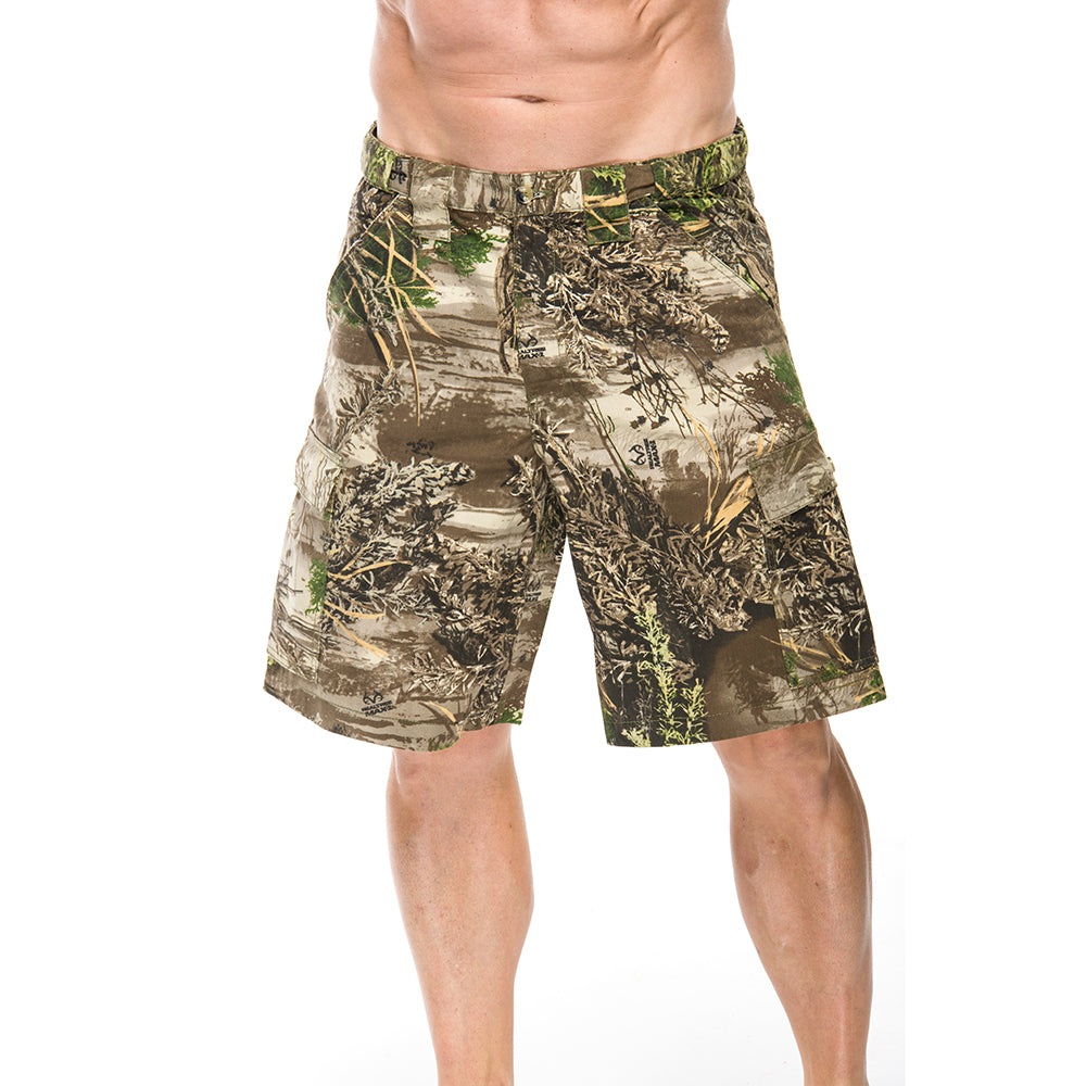 Men's Cargo Shorts in Realtree Max 1 Camo Print – Mooselander Apparel