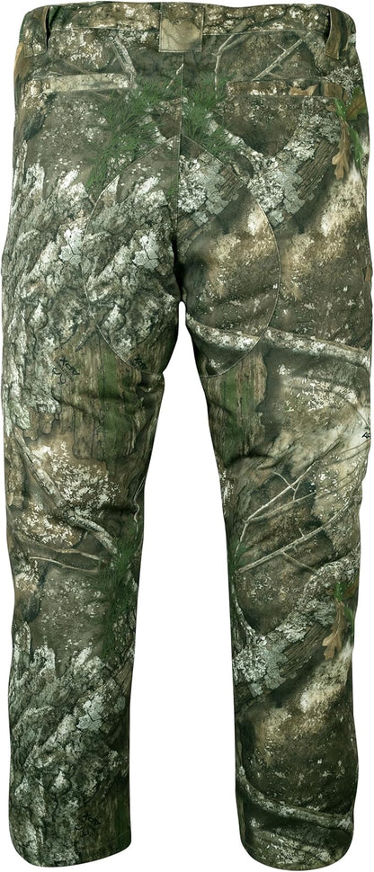 Mooselander Men's Stretch Camouflage Cargo Pants – Outdoor Hiking, Hunting, Tactical Workwear, 6 Pockets