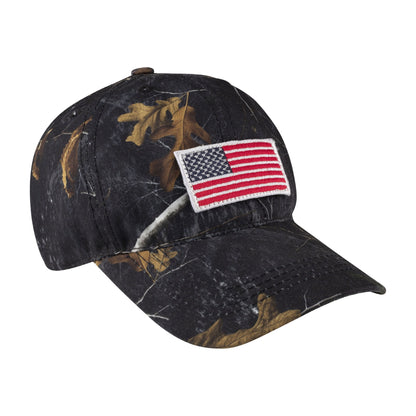 Youth Baseball Cap with Embroidered Antlers Logo