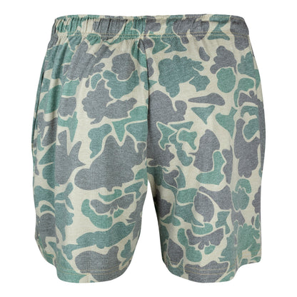 Mooselander Men's Athletic Camo Shorts – Lightweight, Breathable Gym Shorts with Zip Pockets for Active Comfort