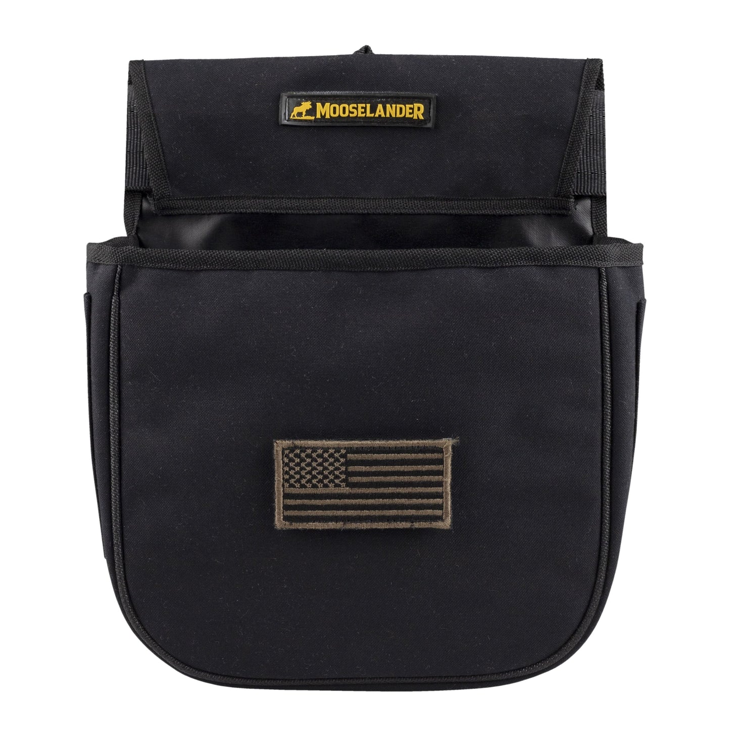 Mooselander Shotgun Shell Pouch, Sporting Shotgun Shell Bag - Clay, Trap or Skeet Shooting Holder for Shotgun Shells, Raltree Camo, Digital Camo and Solid Colors.