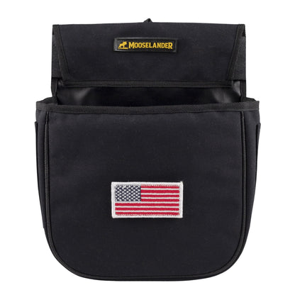 Mooselander Shotgun Shell Pouch, Sporting Shotgun Shell Bag - Clay, Trap or Skeet Shooting Holder for Shotgun Shells, Raltree Camo, Digital Camo and Solid Colors.