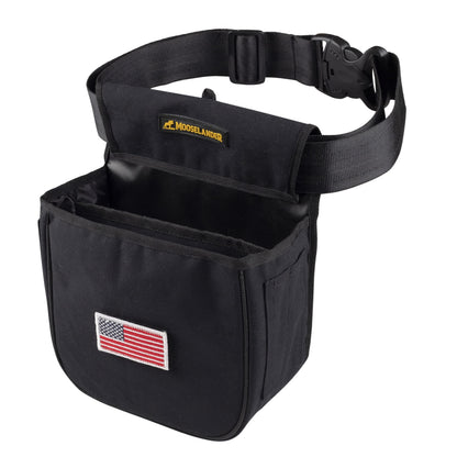 Mooselander Shotgun Shell Pouch, Sporting Shotgun Shell Bag - Clay, Trap or Skeet Shooting Holder for Shotgun Shells, Raltree Camo, Digital Camo and Solid Colors.