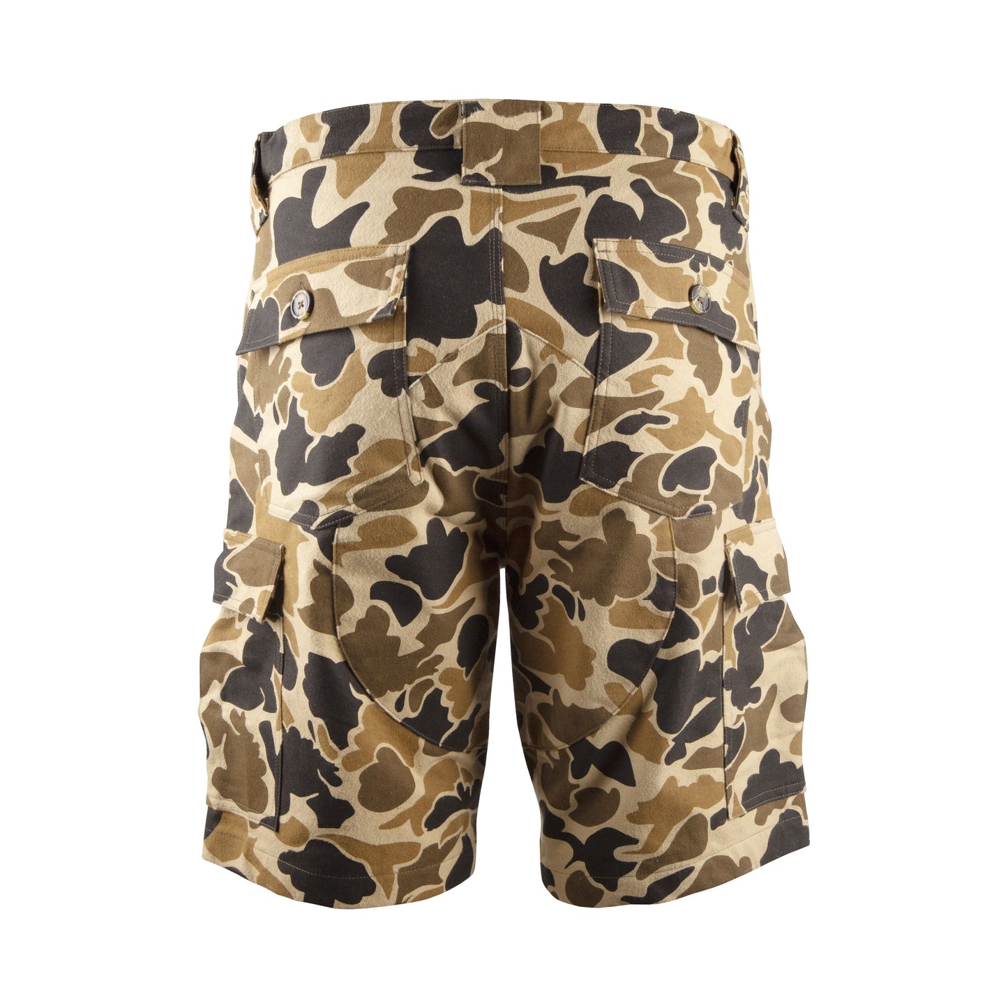Men's Cargo Shorts - Durable Camo Cargo Shorts for Men - Mens Shorts Cargo with Mossy Oak Print - Ideal for Hiking and Camping