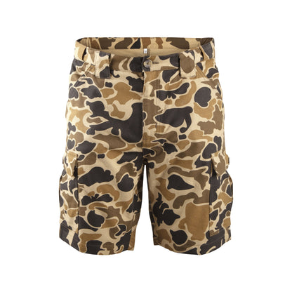Men's Cargo Shorts - Durable Camo Cargo Shorts for Men - Mens Shorts Cargo with Mossy Oak Print - Ideal for Hiking and Camping