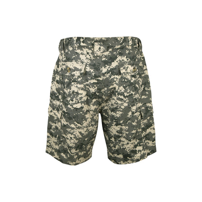 Men's Cargo Shorts - Durable Camo Cargo Shorts for Men - Mens Shorts Cargo with Mossy Oak Print - Ideal for Hiking and Camping