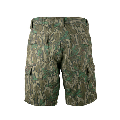 Men's Cargo Shorts - Durable Camo Cargo Shorts for Men - Mens Shorts Cargo with Mossy Oak Print - Ideal for Hiking and Camping