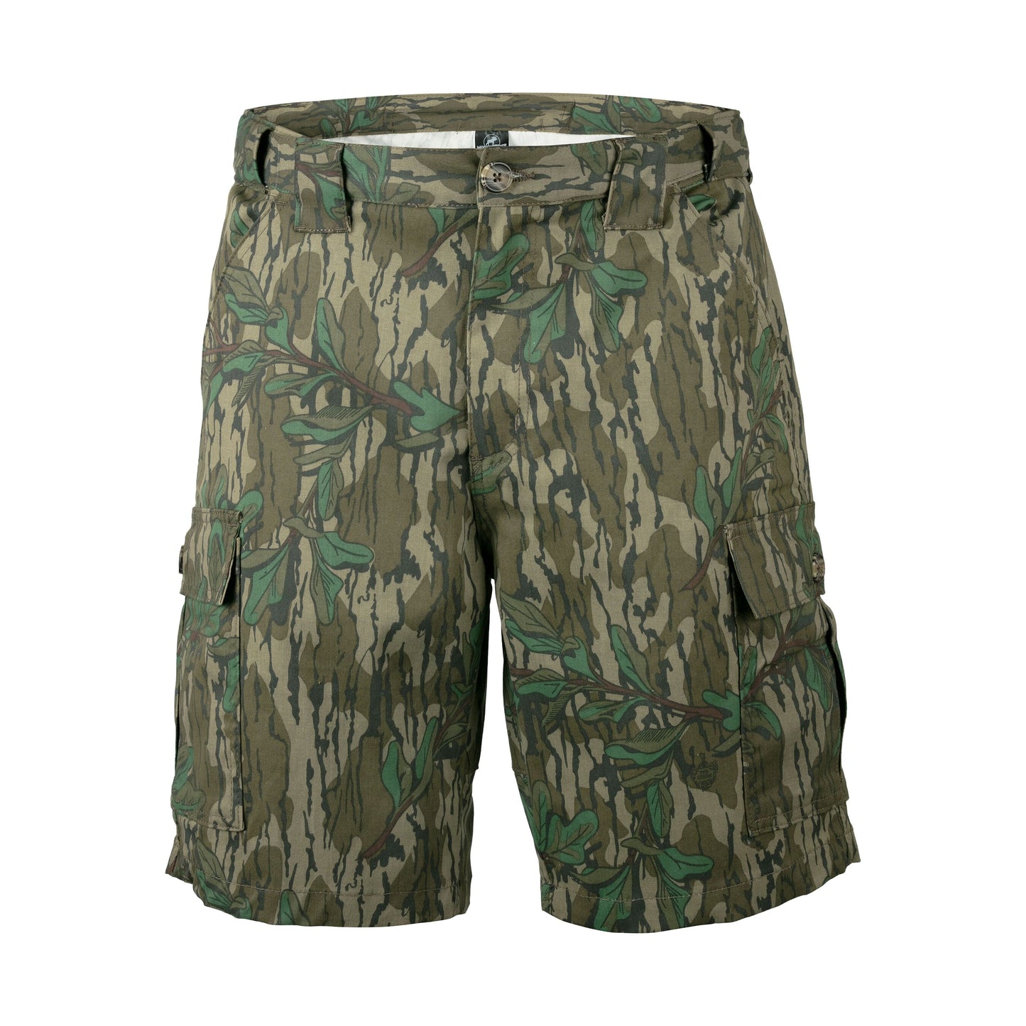 Men's Cargo Shorts - Durable Camo Cargo Shorts for Men - Mens Shorts Cargo with Mossy Oak Print - Ideal for Hiking and Camping