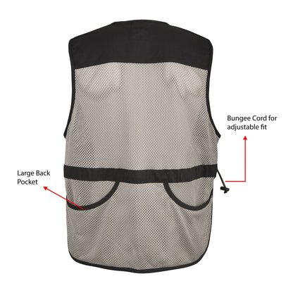 Mooselander Shooting Vest, Range and Skeet Shooting Vest with Right Hand Shoulder Pad