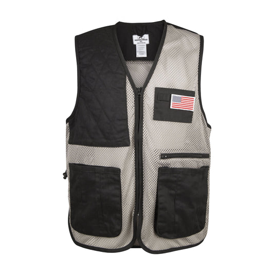 Mooselander Shooting Vest, Range and Skeet Shooting Vest with Right Hand Shoulder Pad