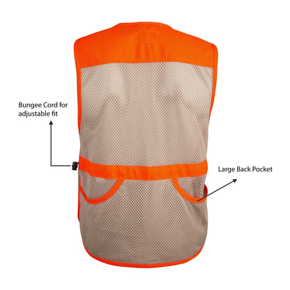 Mooselander Shooting Vest, Range and Skeet Shooting Vest with Right Hand Shoulder Pad