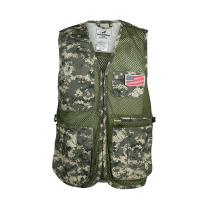 Mooselander Shooting Vest, Range and Skeet Shooting Vest with Right Hand Shoulder Pad