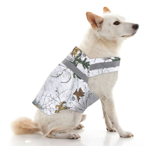 Dog Safety Vest in Xtra Bright Snow Mini