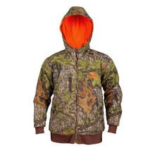 Youth Reversible Jacket in Mossy Oak & Blaze Orange