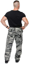 Men's Military BDU Six Pocket Pants in Urban Camo Print