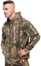 Men's Zip Fleece Hoodie in Realtree Xtra Camo Print