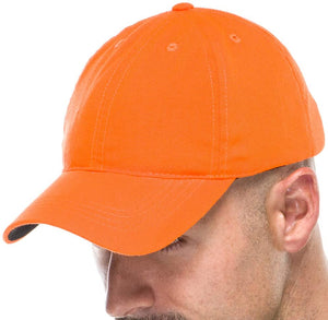 Adult Hunting Baseball Cap in Blaze Orange