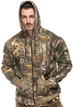 Men's Zip Fleece Hoodie in Realtree Xtra Camo Print