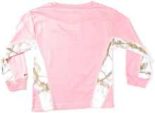 Toddler Long Sleeve Athletic T-Shirt with Realtree Camo Accents
