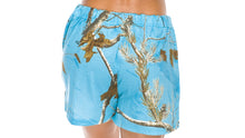 Ladies Sleep Shorts in Realtree AP Blue Fish Camo Print