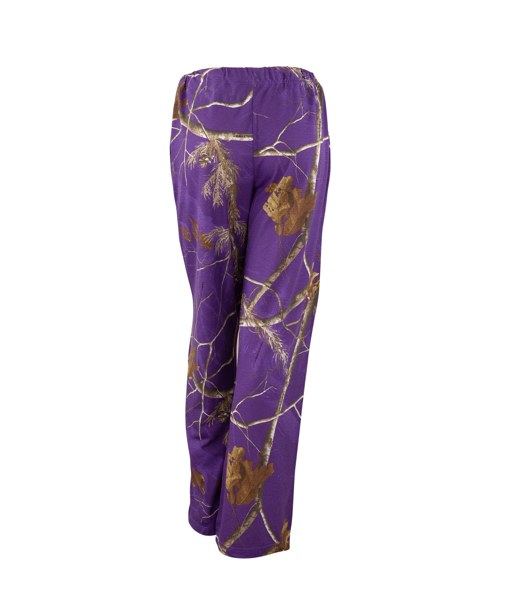 Ladies Lounge Pants in Realtree AP Purple Camo Print – Mooselander