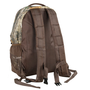 Casual Daypack / Backpack in Realtree Edge Camo Print & Chocolate