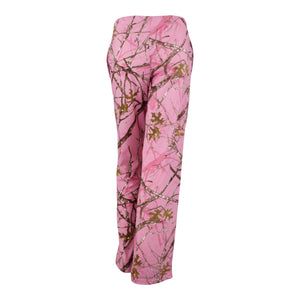 Ladies Lounge Pants in True Timber Conceal Pink Camo Print
