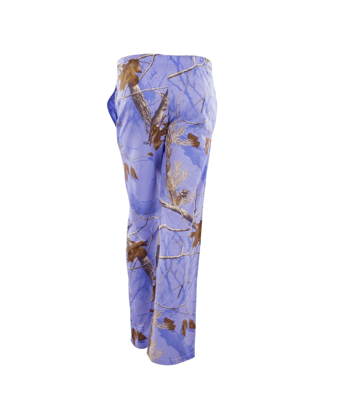 Ladies Lounge Pants in Realtree AP Periwinkle Camo Print