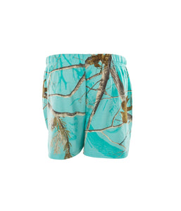 Ladies Sleep Shorts in Realtree AP Sea Glass Camo Print