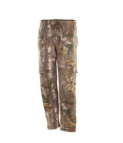 Men's Fleece Cargo Pants in Realtree Xtra Camo Print