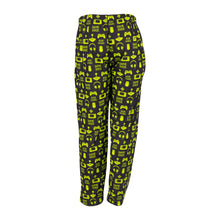 Youth Lounge Pants in Gamer Graphic Print (Black/Lime)