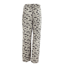 Youth Lounge Pants in Fishing Graphic Print (Grey/Black)