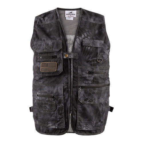 Adult Conceal & Carry Tactical Vest in Kryptek Typhon Camo Print