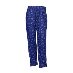 Youth Lounge Pants in Power Tool Graphic Print (Navy/Grey)