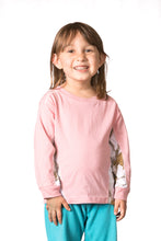 Toddler Long Sleeve Athletic T-Shirt with Realtree Camo Accents